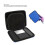 Game Console Carrying Case, Built In Elastic Strap Secure Game Console Protective Hard Shell Zipper Closure For 2DS 5