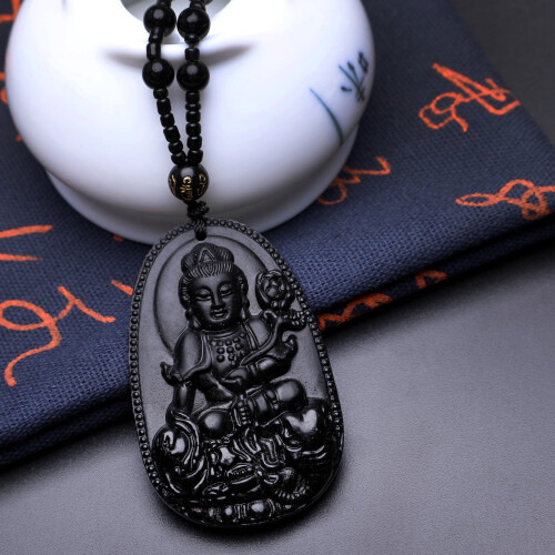 Buddha Pendant Necklace Ethnic Religious Amulet 2