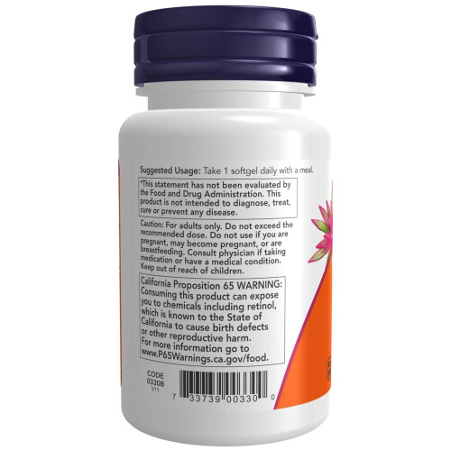 NOW Foods NOW Vitamin A 10,000 IU Eye & Immune 1