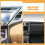 Zwarte PU Auto Sierstrip Interieur Deurafwerking Duurzaam 5