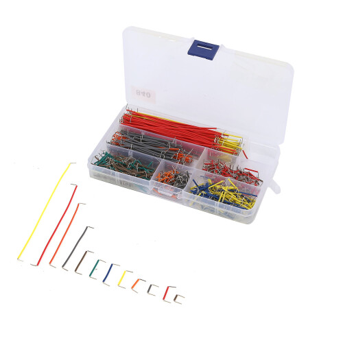 Australia 840Pcs Breadboard Jumper Cables Flexible Solderless Electronic Kit 2