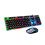 Gaming Keyboard Mouse Set Rainbow LED Wired USB For PC Laptop PS4  One 360 7
