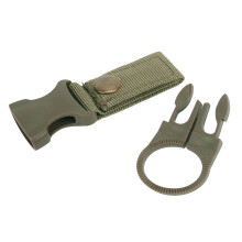 Multifunktionaler Wasserflaschenhalter Clip - Armeegrün, leichtgewicht