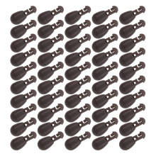 Large Brown ABS Beads for Hook Links & Feeders Carp Fishing Accessory