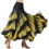 Lang Nederdelskjole Square Dance Flamsk Elastisk Net Latin Tango Chiffonkjole til E Gul 2