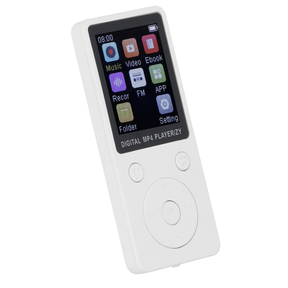 Bluetooth Mp3 Mp4 Player 1.8In Color Screen 16Gb White 7681390901936