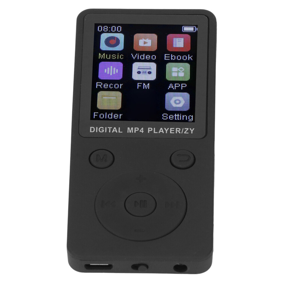 Portable Mp3 Player 1.8" Color Screen, 128Gb, Hifi Sound, Black 4991390901977