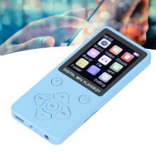 Portable 1.8in Color Screen MP3 Player 16GB with BT5.0 Blue
