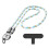 USB-C-zu-C-Kabel mit Armband, 240 W, nylonummantelt 2