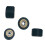 5pcs HQ Pinch Roller 4x11x16mm Plotter Cutter Roller for GCC Rabit Pcut Mimaki Graphtec Iolion Cutter Plotter 4