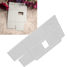 Metall-Schneidstem für Milchpackung in Form, Relief-Schablone für Papierkunst, 15,2x9,9cm