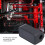 Water Cooling System Alarm with OLED Display, G1/4 Thread, Black 8