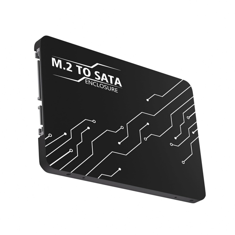 M.2 Ngff B Key Ssd To 2.5 Inch Sata 3.0 Adapter With Aluminum Metal Enclosure, Speed 6Gbps Transfer 9771547612261