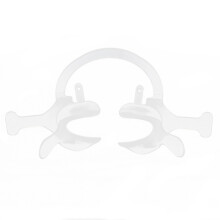 CShape Zahn- und Wangenretainer, Lippenhalter, Kieferöffner mit Griff – ABS-Material, Größe S