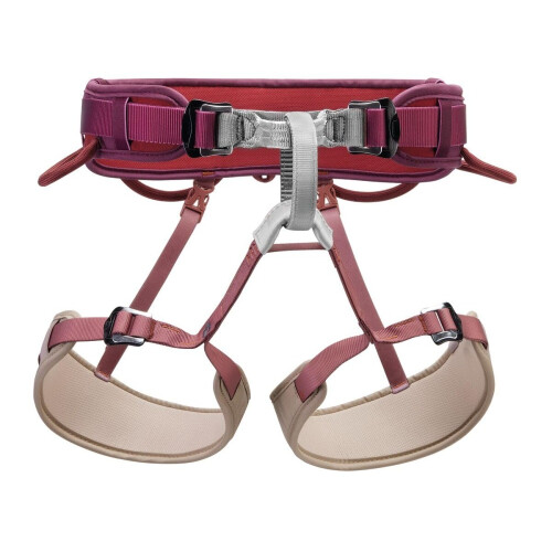 PETZL Corax Climbing Harness - Dark Red, Size 2