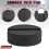 4Pcs Rubber Jack Pad Disk Stands Slotted Rail Floor Jacking Car Lifting Adapter 8
