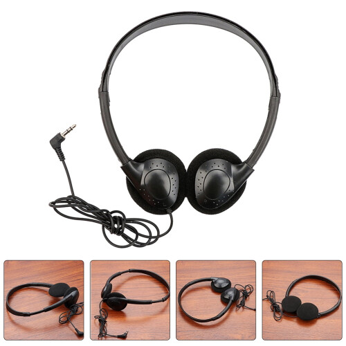 2pcs Headphone Earphone with 3.5mm Jack for Computer Guitar Gaming Headset 1