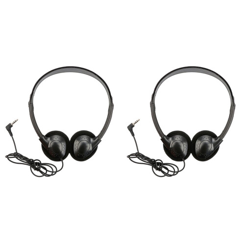 2pcs Headphone Earphone with 3.5mm Jack for Computer Guitar Gaming Headset 2