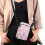 Τσάντα Crossbody με σχέδιο λουλουδιών και πράσινων φύλλων, ρυθμιζόμενο λουράκι ώμου, 4