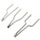 10 Pcs High Impedance Tips Wood Burning Wire  Tips for 50W or 100W Professional Wood Burning Kit 6