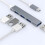 USB-hub Multiport Dock Multi-splitter USB Typ-A3.0 Hub-adapter för PC Mac 5