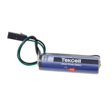 3.6V 2400mAh AA Lithium Battery for Tekcell SBAA11 with Plug, LongLasting NonRechargeable Power