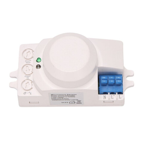 5X 5.8GHz  System LED Microwave 360 Degree Motion Sensor Light  Body Motion Detector 1