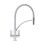 Franke Franke Kitchen Mixer Tap Pull-Out Spring Neck Dual Lever Chrome Modern Monoblock 1