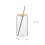 Home Use Drinking Glass Cup Transparent Glass 1 Set 2