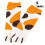 (C) Warm Cat Print Women\'s Ankle Socks 1