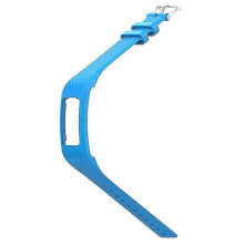 (Blue) For Vivofit 1/2 Silicone Watch Band Strap Wristband Bracelet Wear-resist