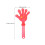 Rote Kunststoff-Handklatscher – 10er-Pack 2