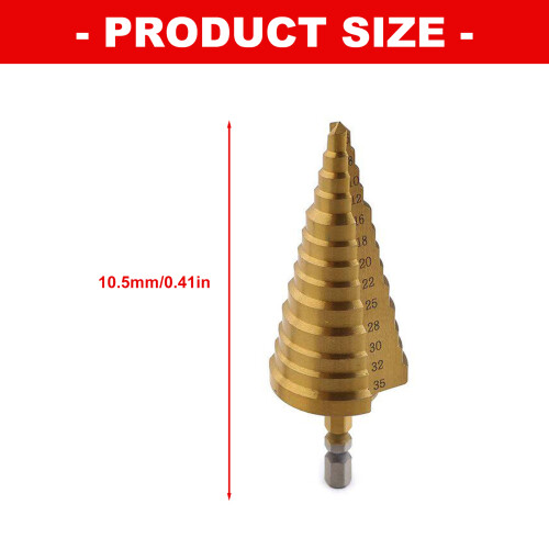 6-35mm Step Drill Bit Step Bits for Metal Stainless Steel 2