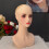 Small PVC Display Head Nonslip Feature Mannequin Head For Wig 5