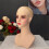 Small PVC Display Head Nonslip Feature Mannequin Head For Wig 6