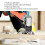Pneumatic Air Angular Drill KP-555L 1/4in 6mm Elbow Head 8