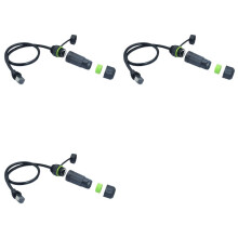 3pcs 100 cm for Starlink Gen3 Ethernet Adapter for Cable Extension to RJ45 Coupler IP68 Waterproof