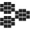 Stickers Mural Décor Carrelage Noir Auto-Adhésifs Pour Maison 6