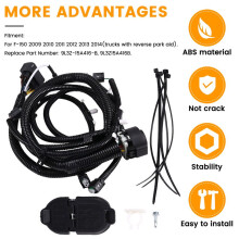 7 Way Trailer Hitch Wiring Harness Kit 9L3Z-15A416-B, 9L3Z15A416B for F-150 2009-2014