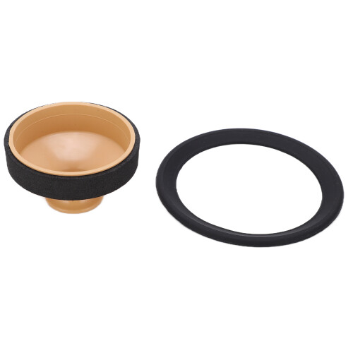 Saxophone Noise Eliminator Set – Rubber Reed Silencer, 11cm Ring, Black 2
