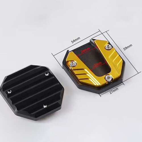 Motorrad-Seitenständer-Verlängerungspads (2 Stück) 2