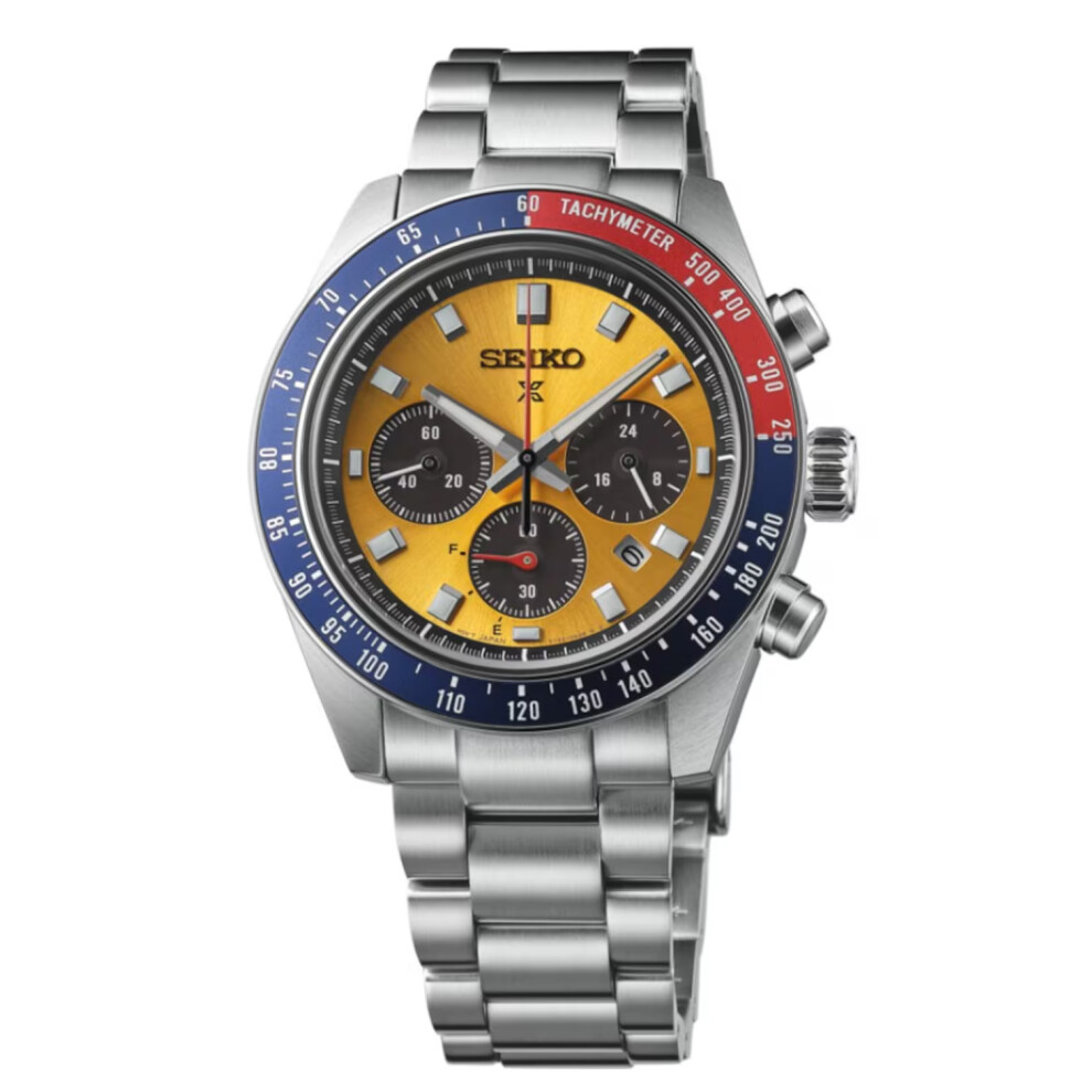 Seiko Prospex Solar Chronograph Yellow Ssc947p1