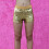 Dame Glitter Lounge Shorts Elastisk Midje Gull XXL 7