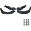 Golf Cart Fender Flares Front Rear Replacement 4 Pcs 2