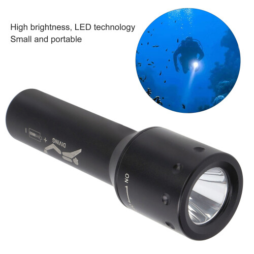 Aluminium Diving Light IPX6 20-50m
