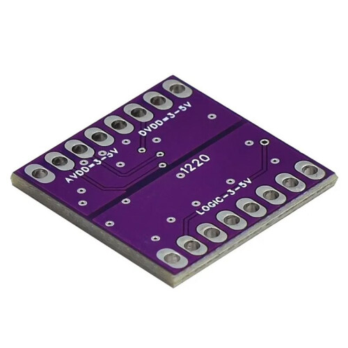 2X ADS1220 ADC 24 Bit Converter Module I2C Low Power 24 Bit Analog-to-Digital Converter 2