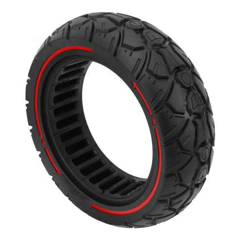 10in Red Line Solid Rubber Tire for Scooter 255x80x6.5