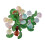 20 τεμάχια 9 χιλιοστά τουλίπες λουλούδια γυάλινες χάντρες για βραχιόλι κολιέ 3