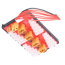 XT60+XT30 2-in-1 Parallel-Ladestation für 4 Packs 2S-8S Lipo-Akkus