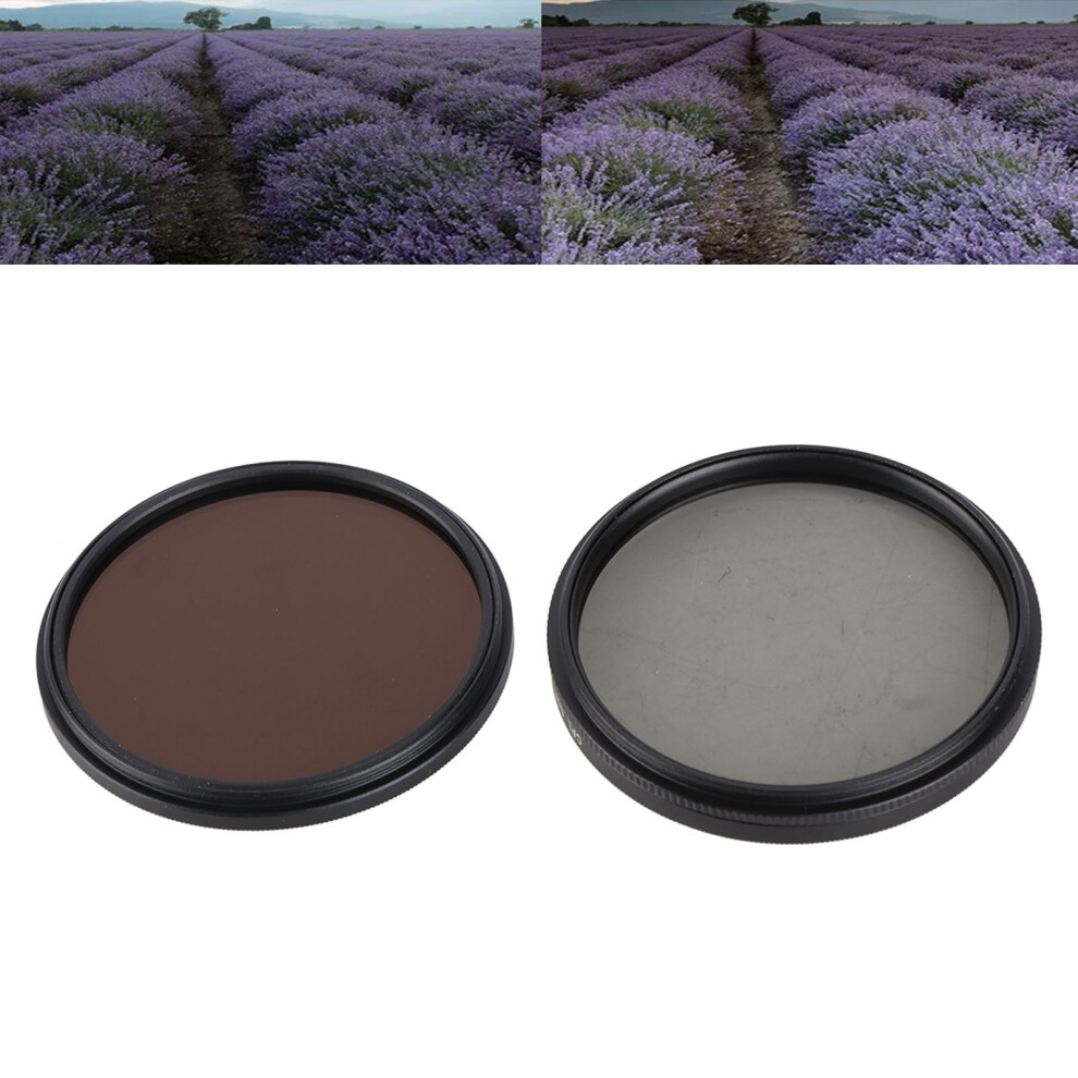 3 In 1 Camera Filter Set Uv Cpl Nd8 Aluminum Alloy 58Mm For Dslr Photography 4211390906247